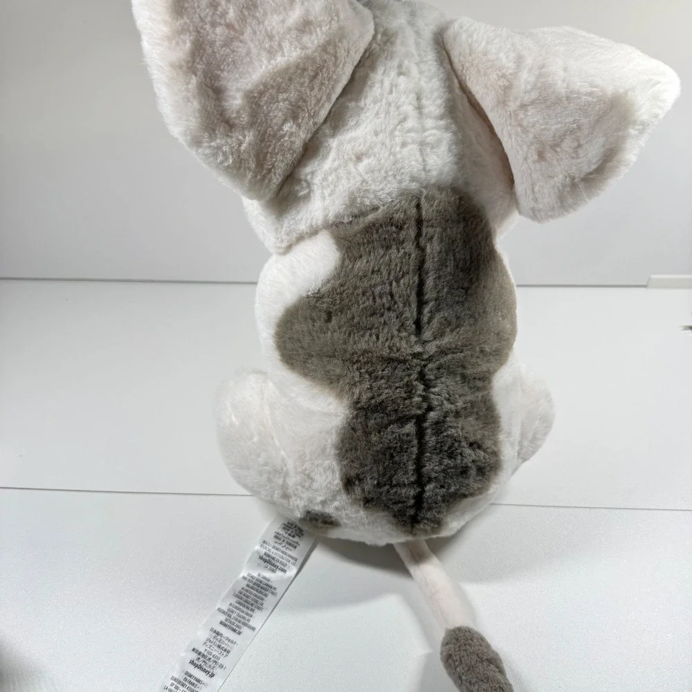 MOANA Disney Store Pua Pig Plush White Grey Spotted 12 Inch Stuffed Animal Toy